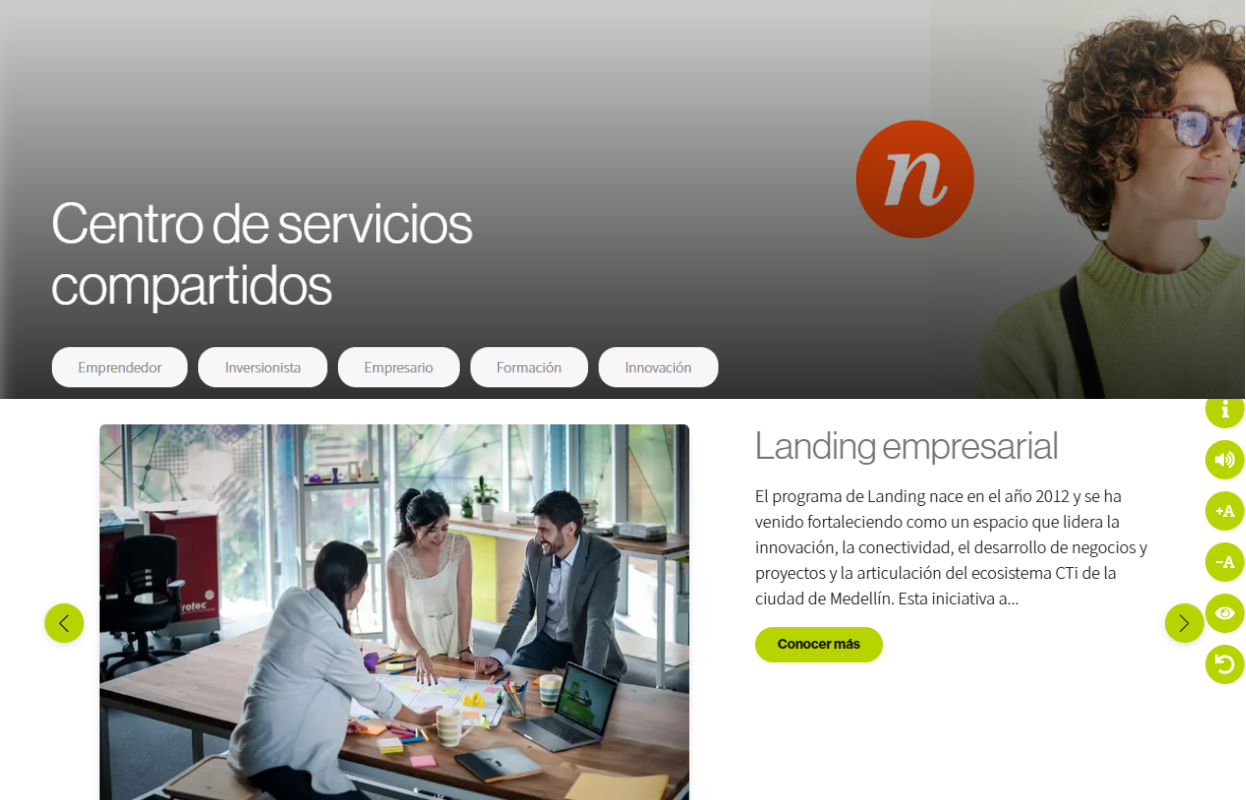 centro de recursos compartidos ruta n