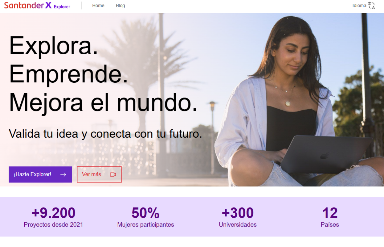 santander x explorer